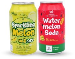 Sparkling Sodas Coreanas